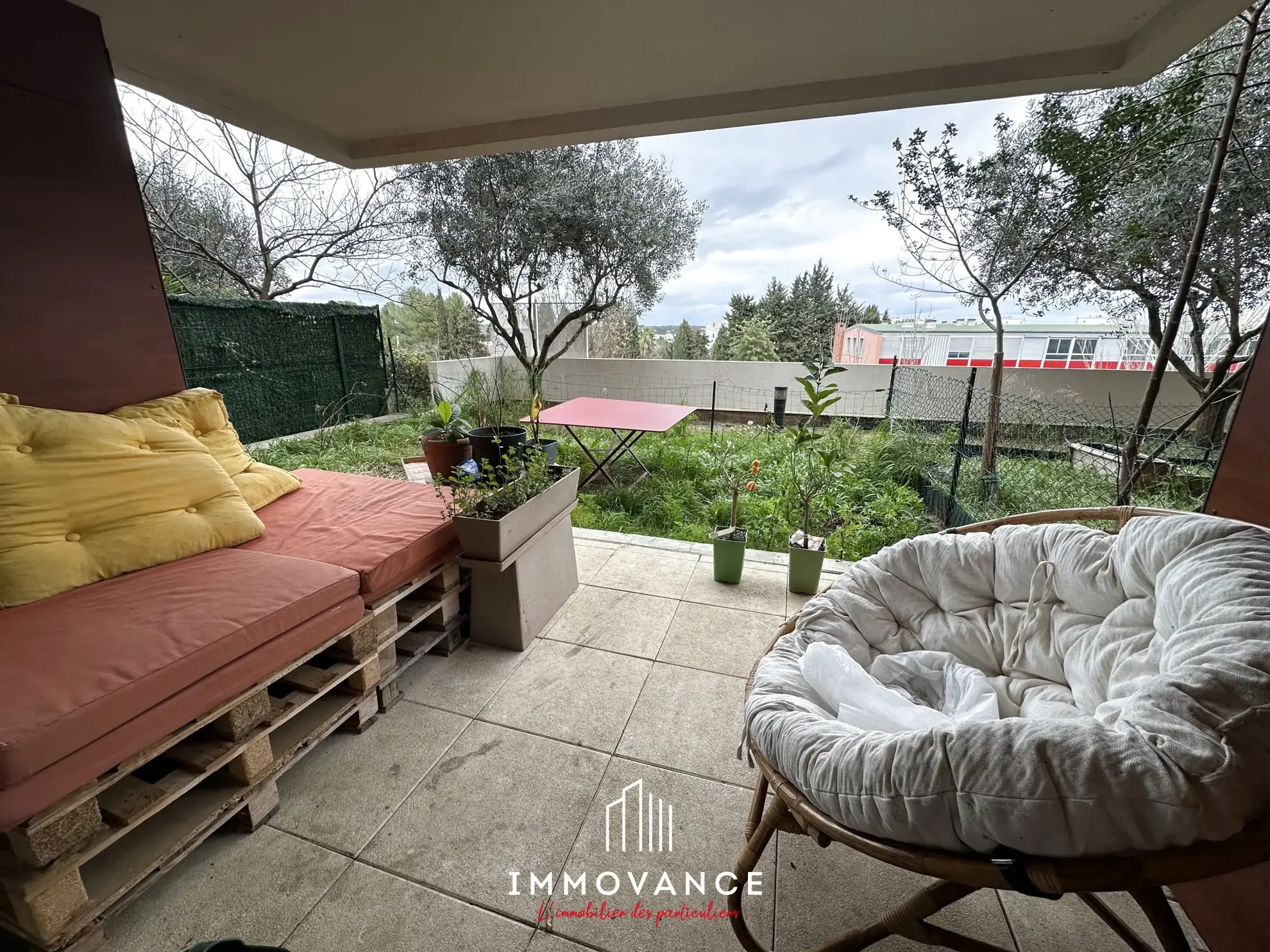 Appartement 3 pièces à Montpellier avec jardins, terrasses et parking privé 