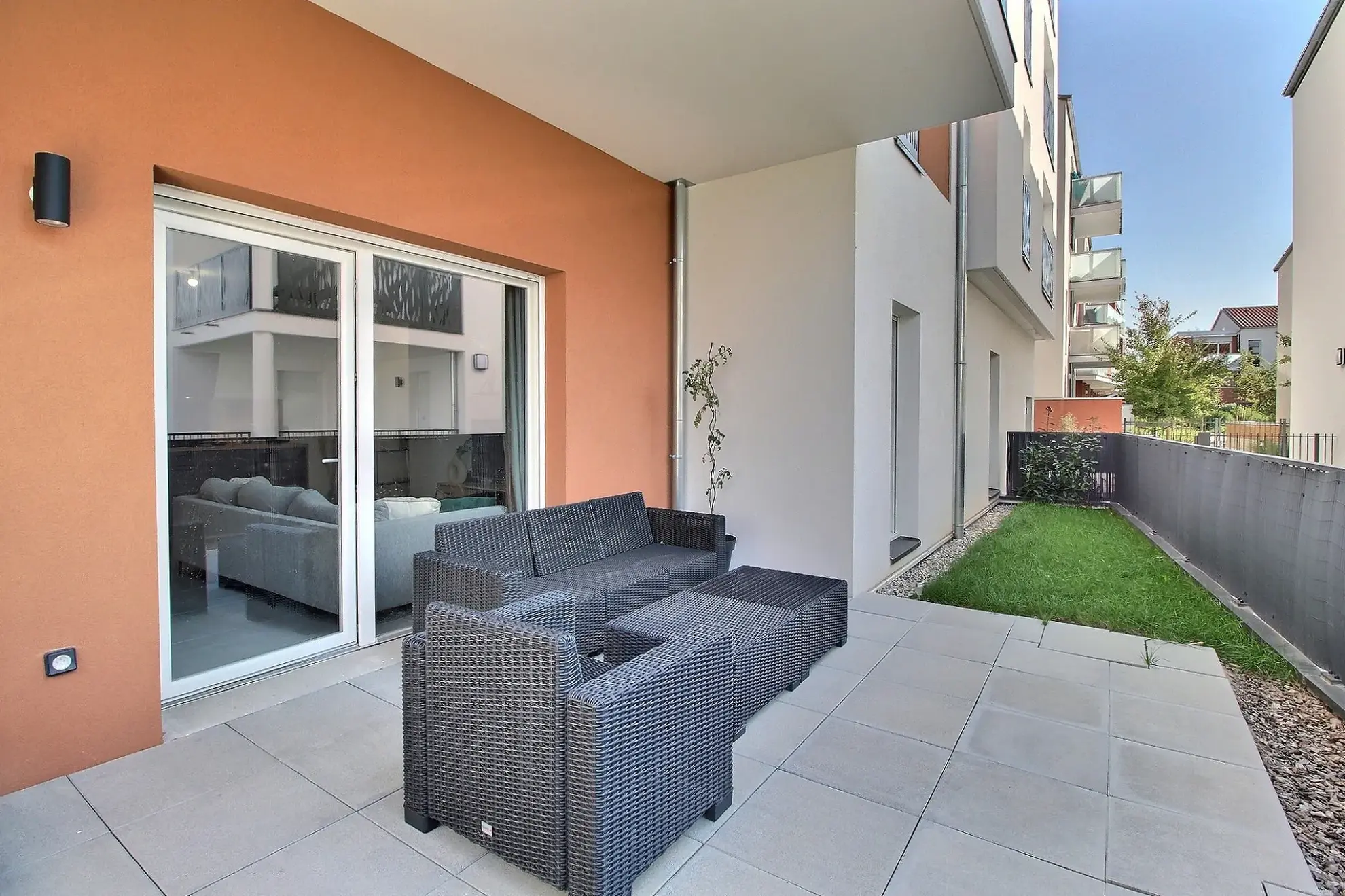 Appartement T3 en Rez-de-Jardin à Saint-Laurent-de-Mure - Centre Bourg 