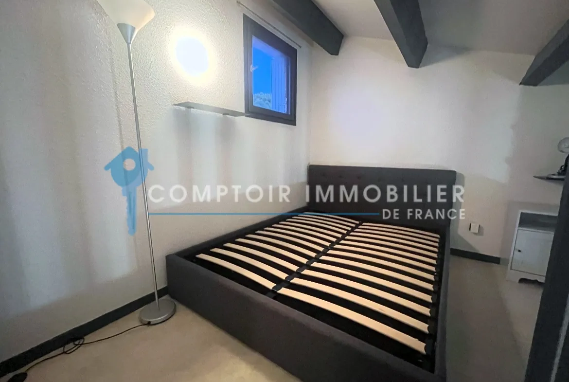 Beau T2 avec terrasse, mezzanine et parking au Grau d'Agde près de la mer 