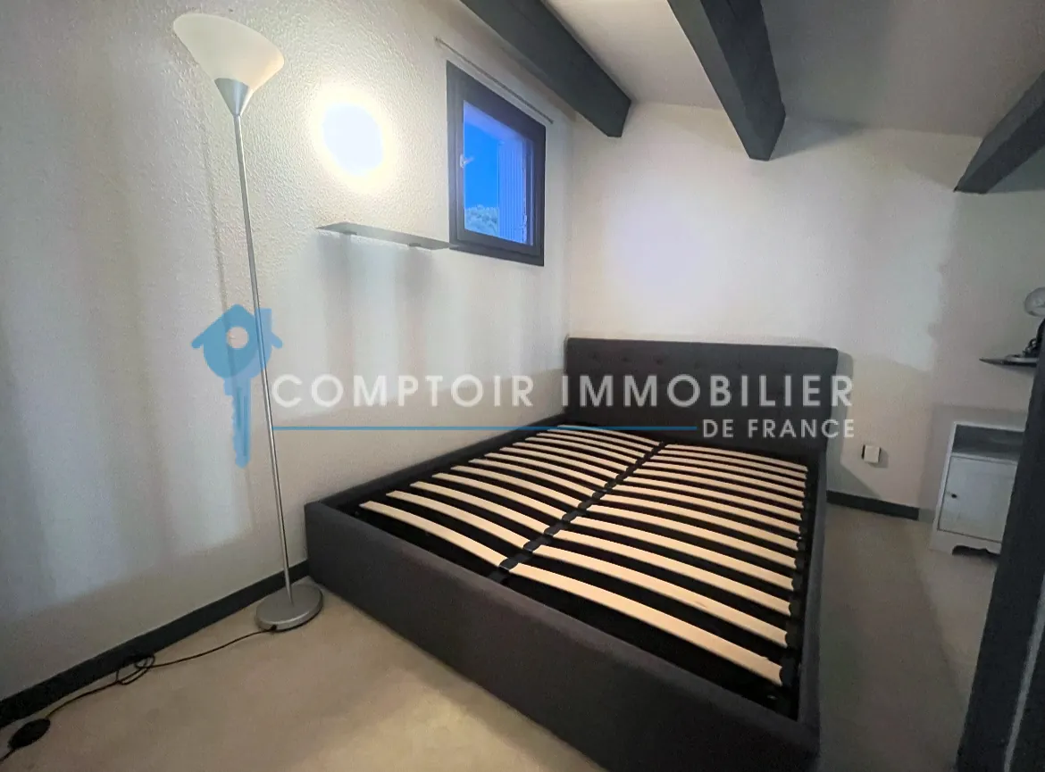 Beau T2 avec terrasse, mezzanine et parking au Grau d'Agde près de la mer 