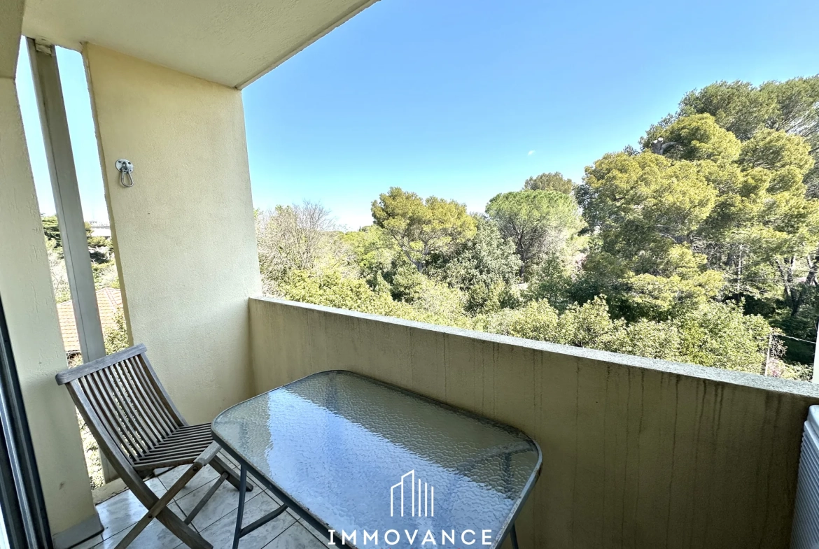 Appartement T3 lumineux de 74 m² avec balcon, garage à Montpellier 