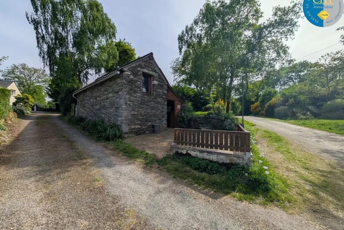 Belle maison en pierre à Guer en Brocéliande avec dépendances et cadre enchanteur 