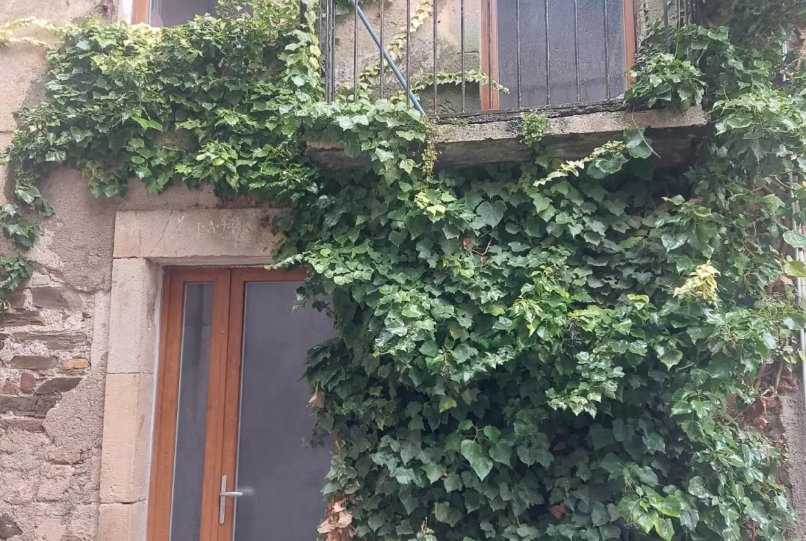 Maison de village à Fayet de 57 m² avec travaux à terminer en milieu rural 