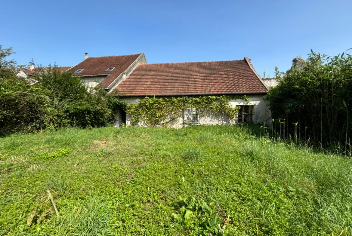 Grande grange à rénover de 200 m² à Rebais, potentiel résidentiel ou locatif 