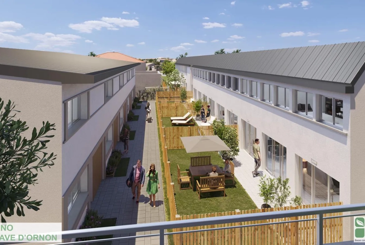 Appartement T2 duplex avec terrasse à Villenave d'Ornon en Bail Réel Solidaire 
