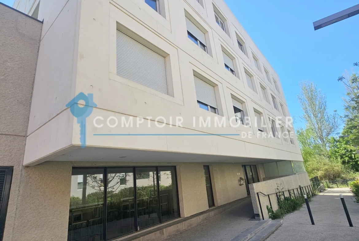 Studio à vendre à Montpellier Sud avec parking, neuf et loué, idéal investissement 