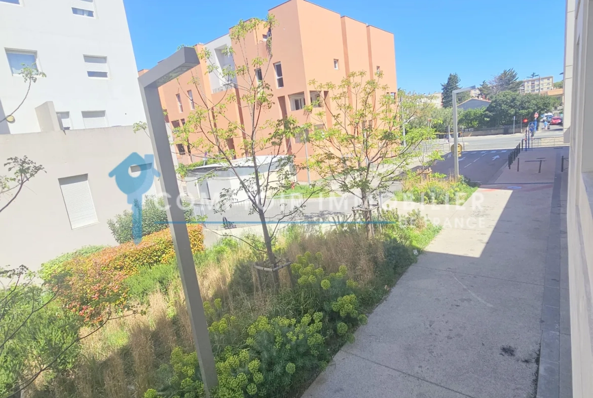 Studio à vendre à Montpellier Sud avec parking, neuf et loué, idéal investissement 