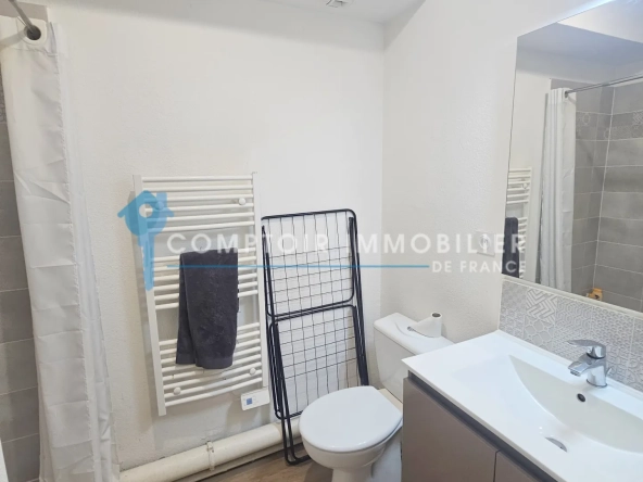 Studio à vendre à Montpellier Sud avec parking, neuf et loué, idéal investissement 