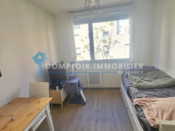 Studio à vendre à Montpellier Sud avec parking, neuf et loué, idéal investissement 