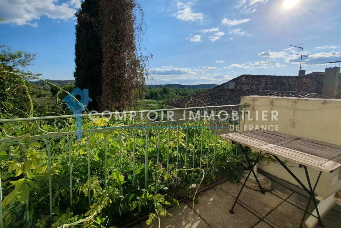 Charmante maison de village avec piscine et grand terrain à Uzès, Alès ou Nîmes 