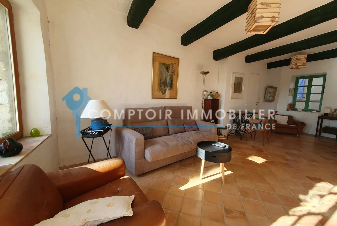 Charmante maison de village avec piscine et grand terrain à Uzès, Alès ou Nîmes 
