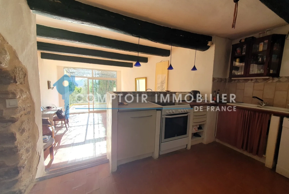 Charmante maison de village avec piscine et grand terrain à Uzès, Alès ou Nîmes 