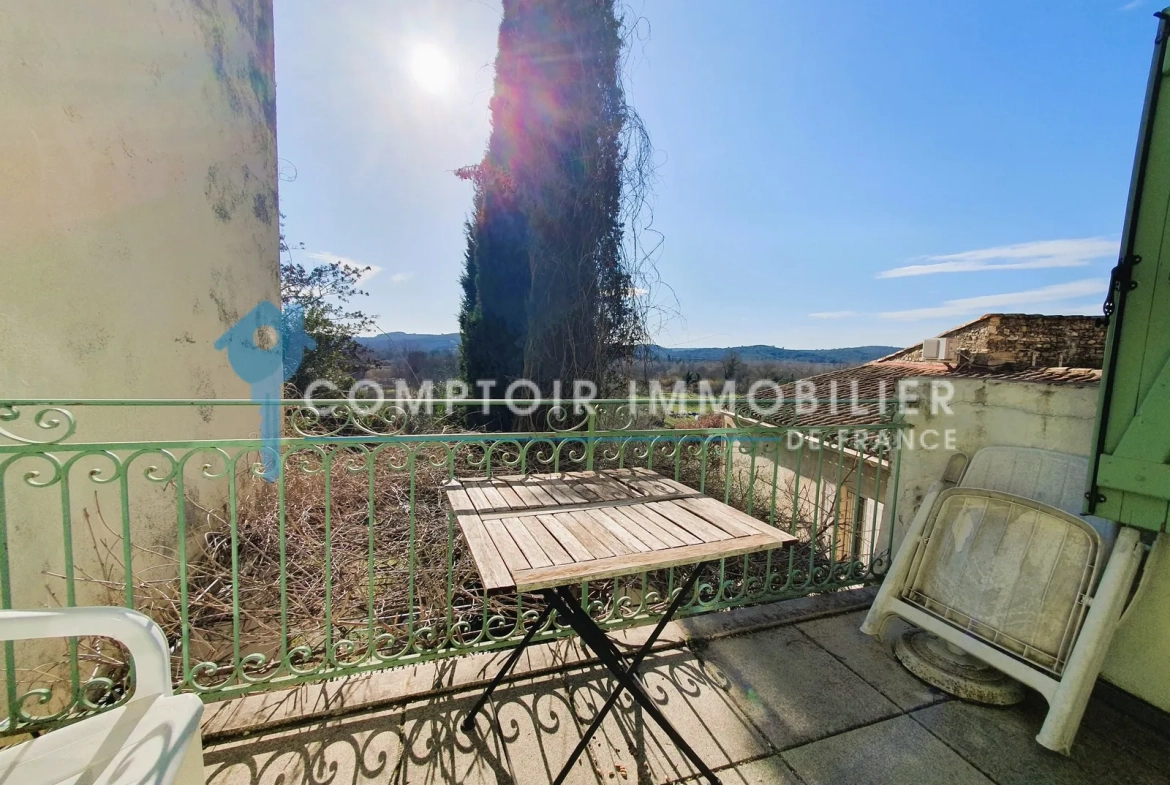 Charmante maison de village avec piscine et grand terrain à Uzès, Alès ou Nîmes 