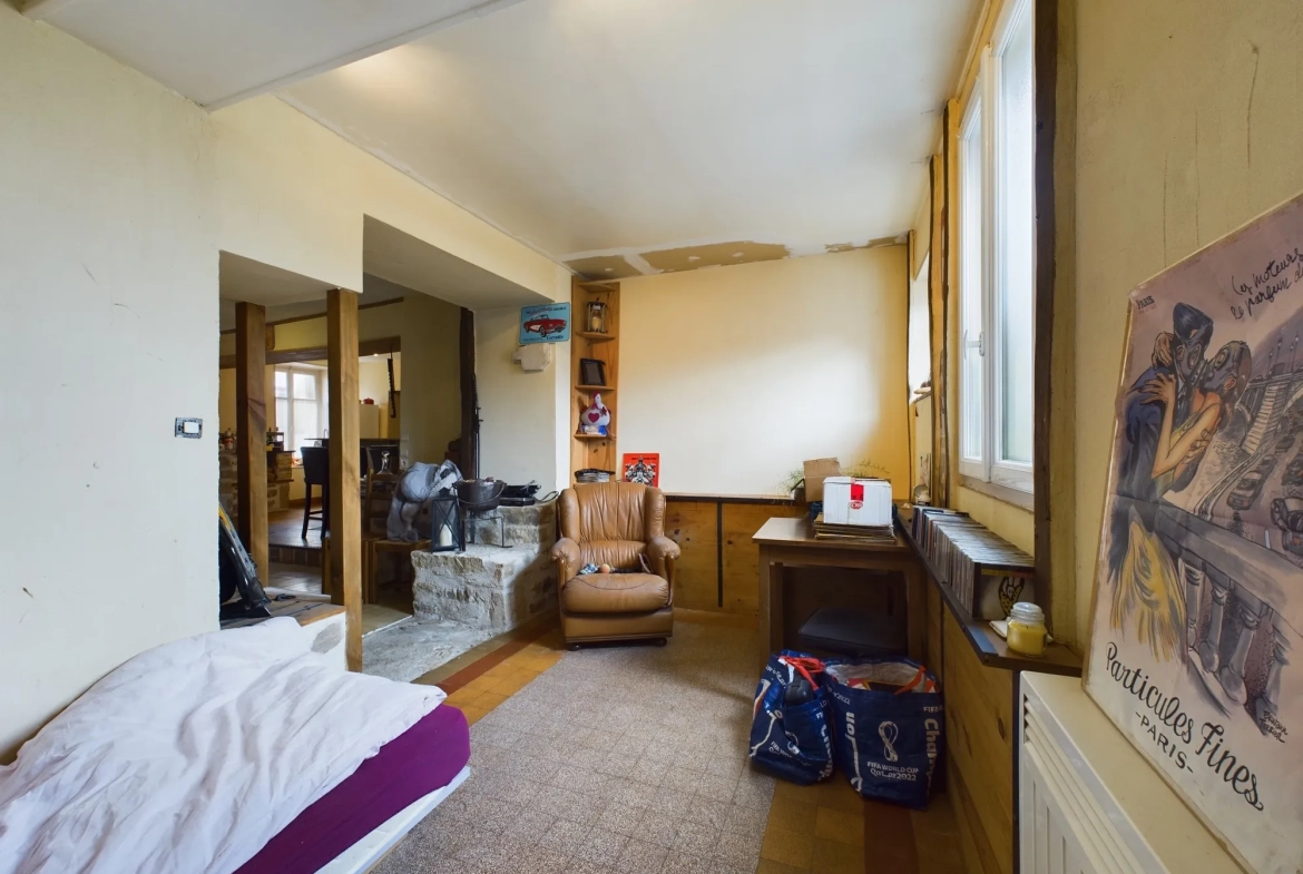 Maison de charme de 120 m² à Saint-Révérien avec garage et jardin 