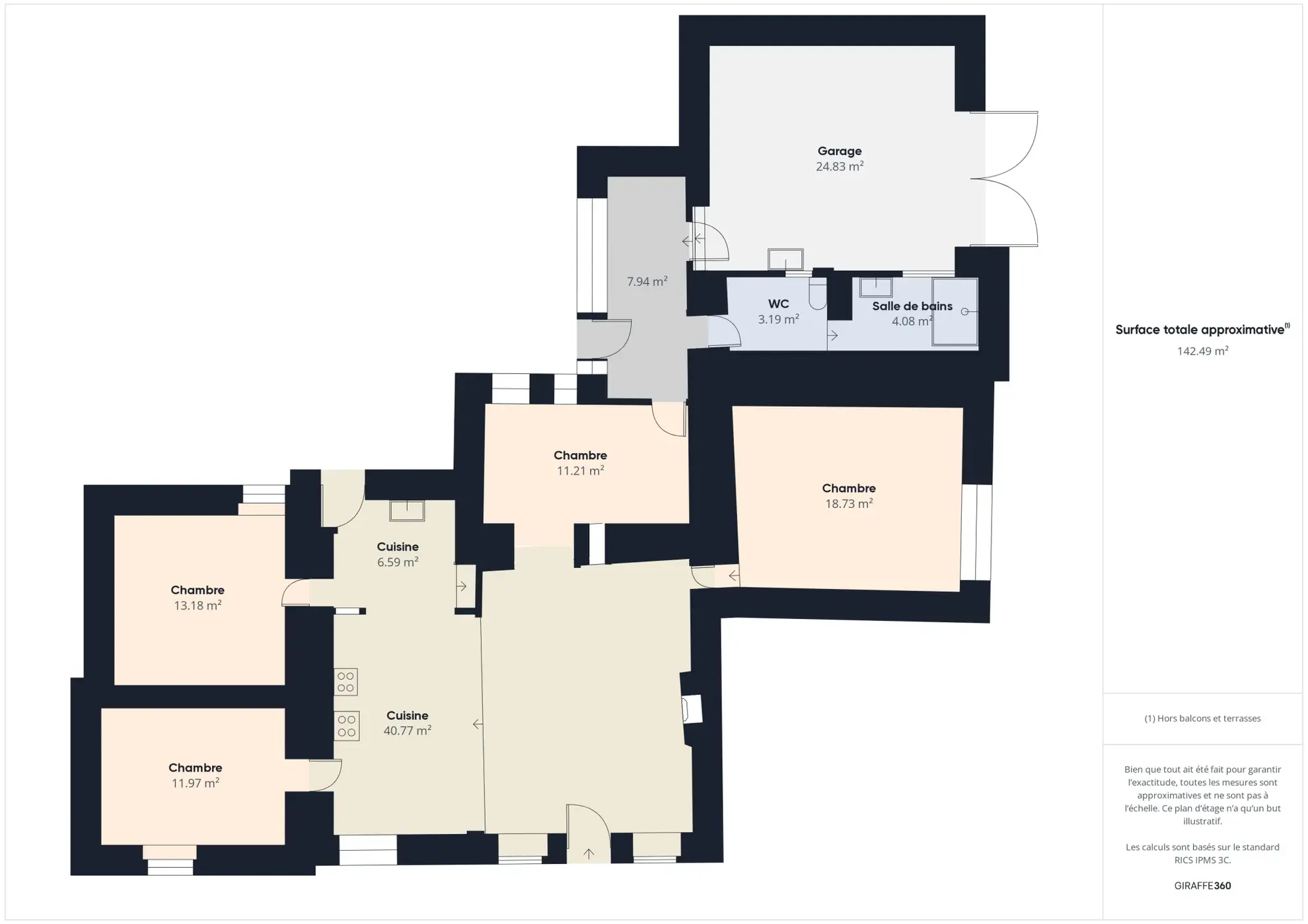 Maison de charme de 120 m² à Saint-Révérien avec garage et jardin 