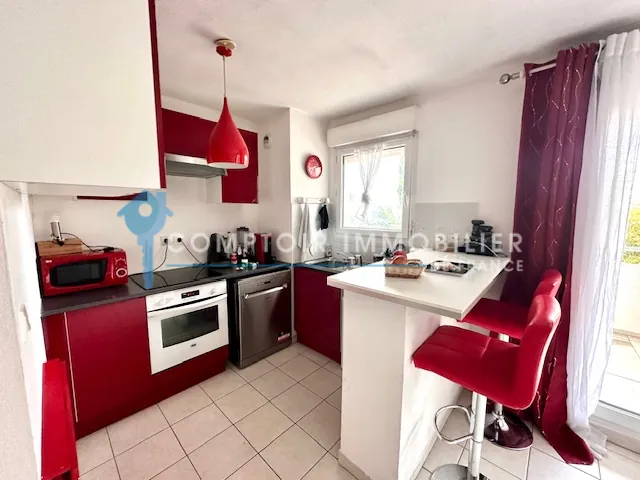 Appartement lumineux avec terrasse à Montpellier Sud proche plages et autoroute 