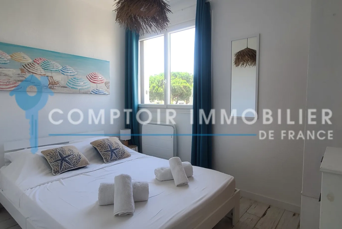 Appartement T3 avec vue sur l'étang du Ponant à La Grande Motte 
