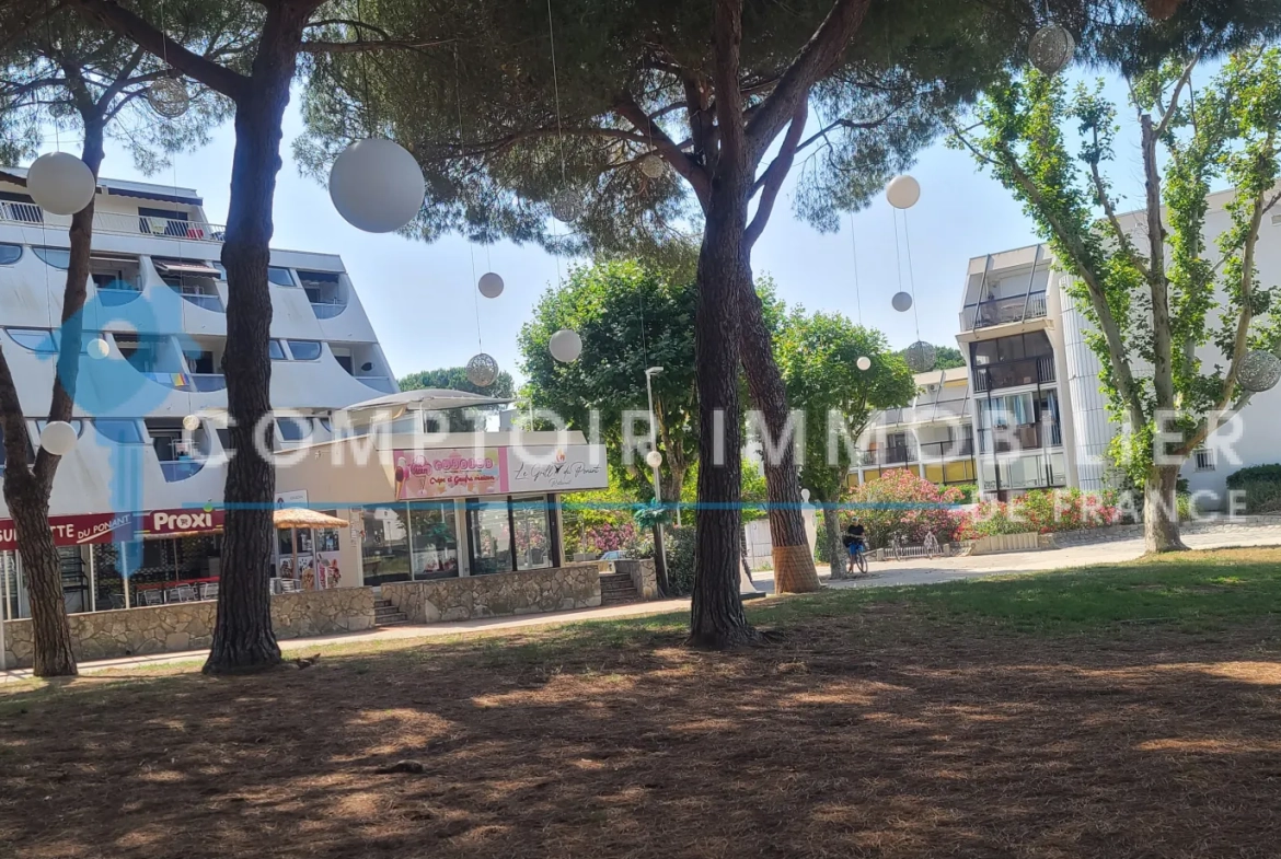 Appartement T3 avec vue sur l'étang du Ponant à La Grande Motte 