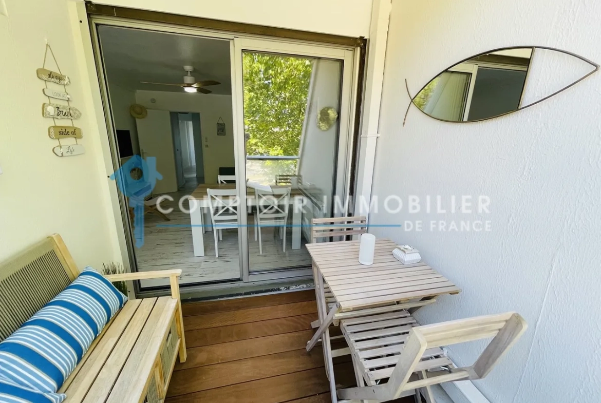 Appartement T3 avec vue sur l'étang du Ponant à La Grande Motte 