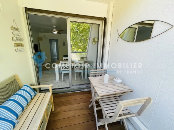 Appartement T3 avec vue sur l'étang du Ponant à La Grande Motte 