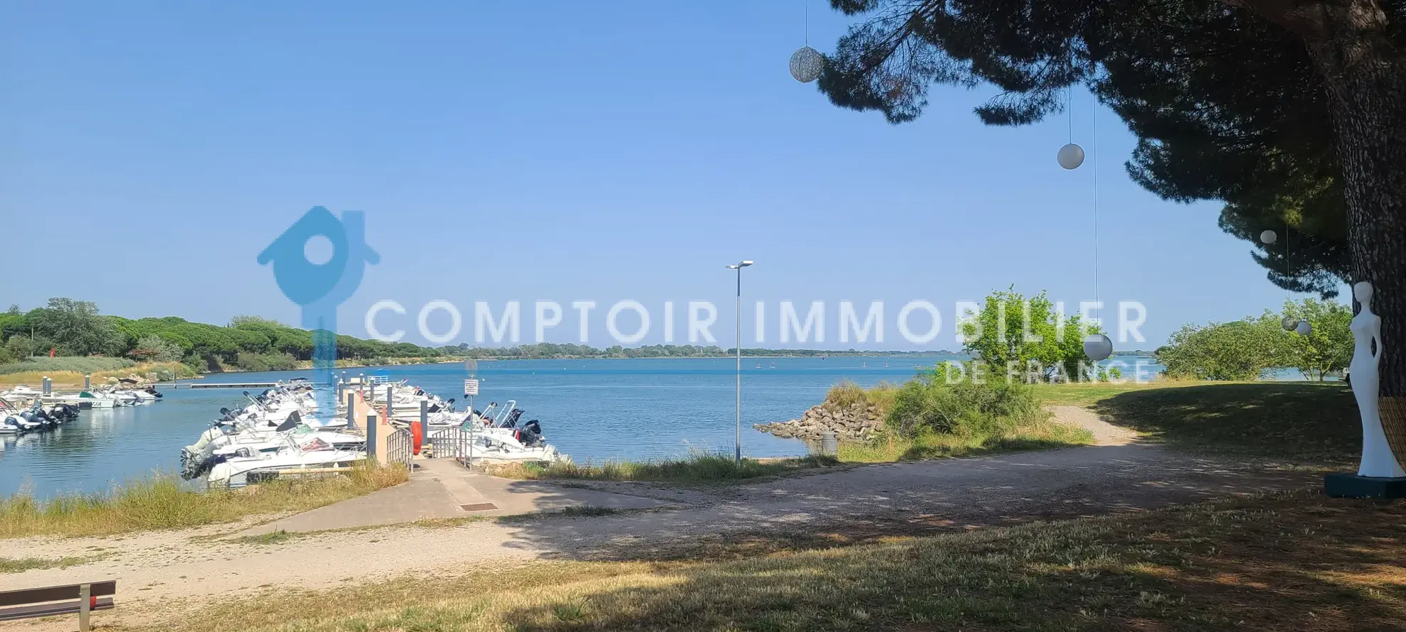 Appartement T3 avec vue sur l'étang du Ponant à La Grande Motte 