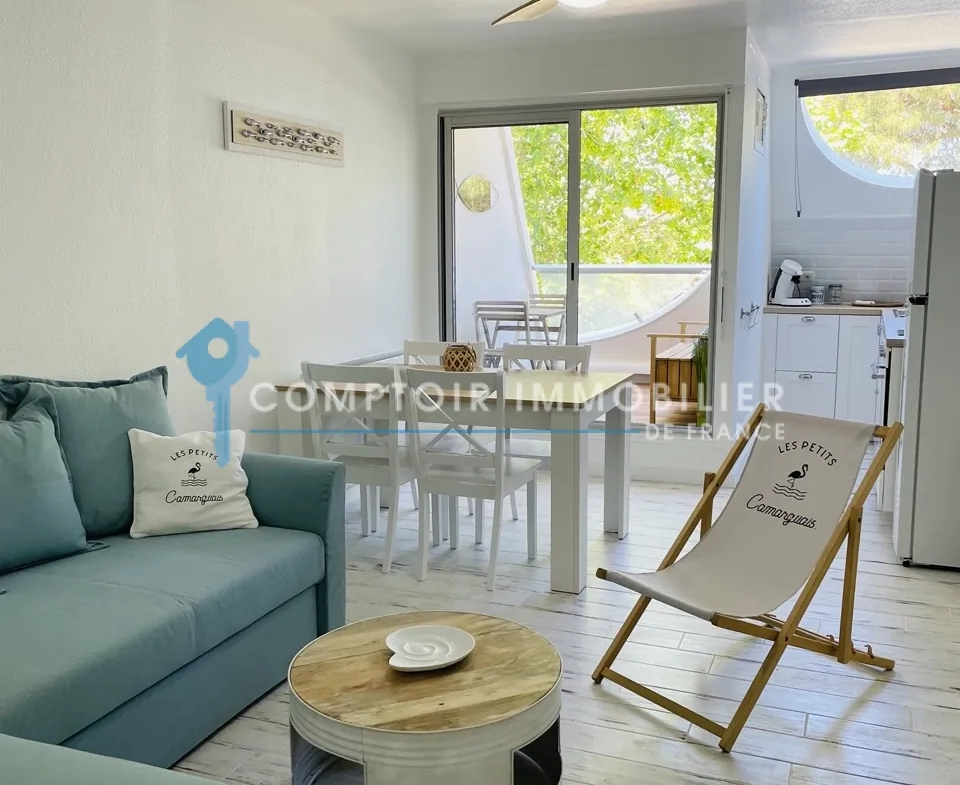 Appartement T3 avec vue sur l'étang du Ponant à La Grande Motte 