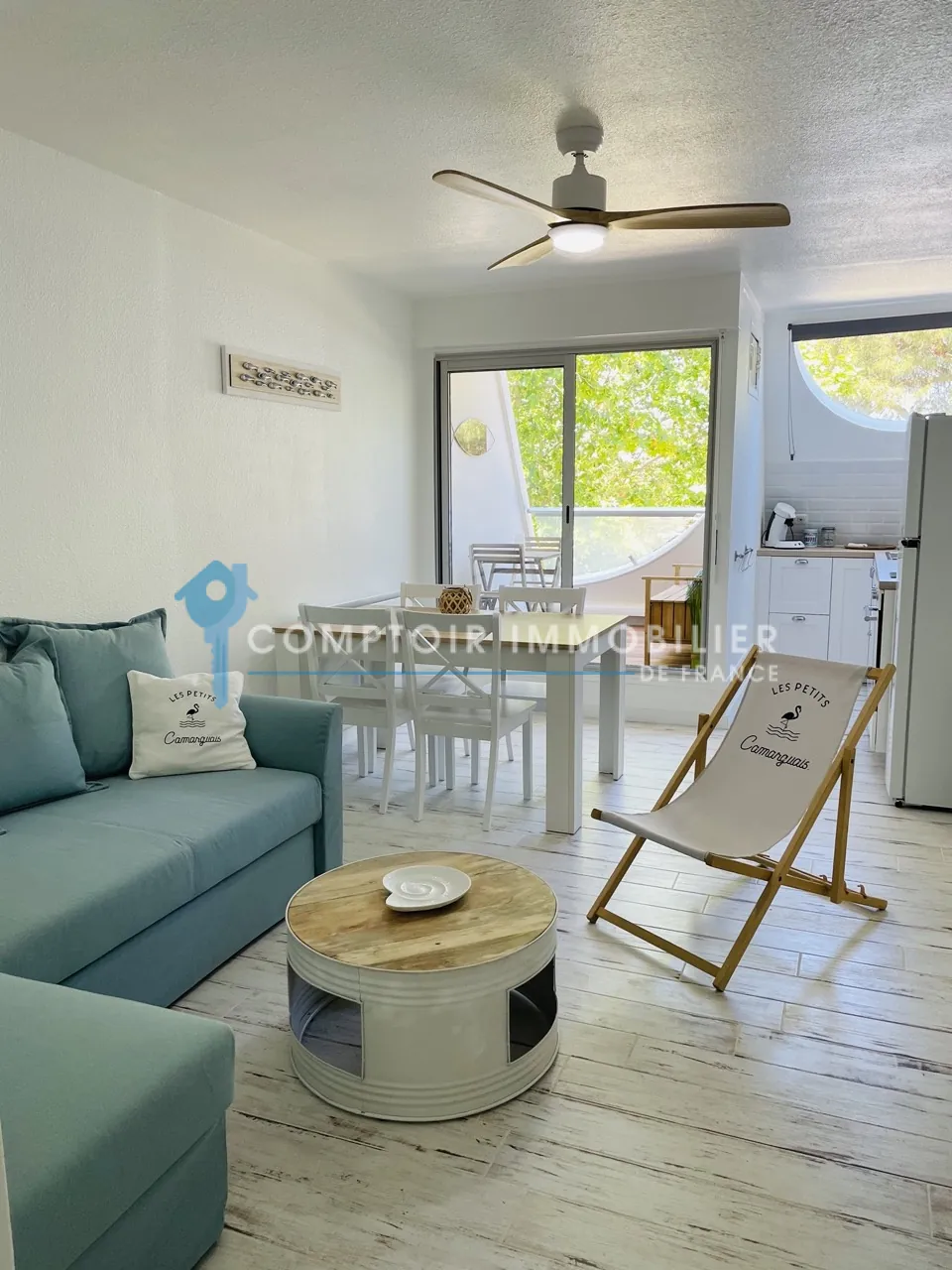 Appartement T3 avec vue sur l'étang du Ponant à La Grande Motte 