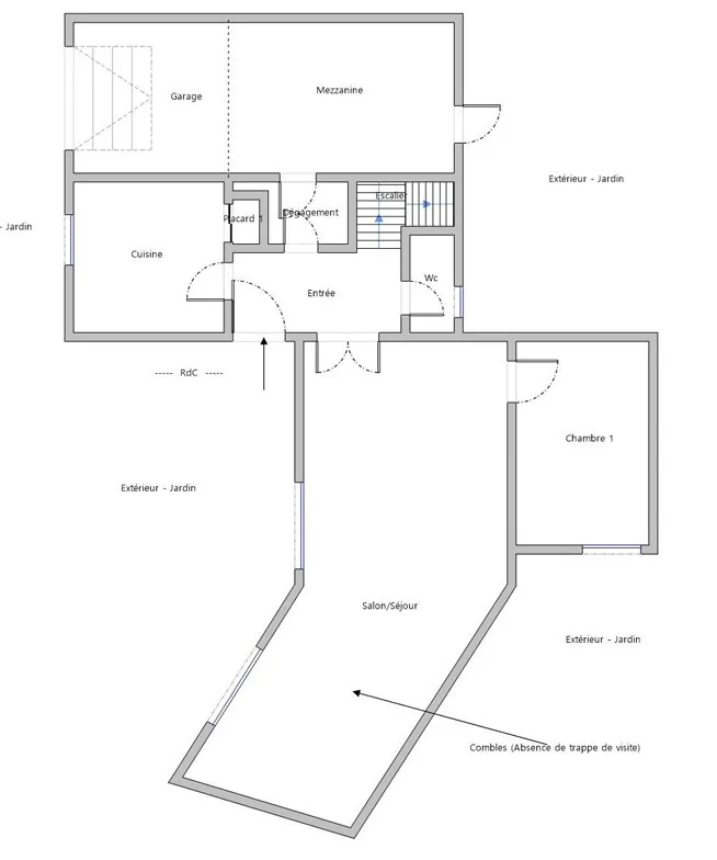 Maison 4 chambres avec jardin et grand garage à Carcassonne - Quartier Grazailles 