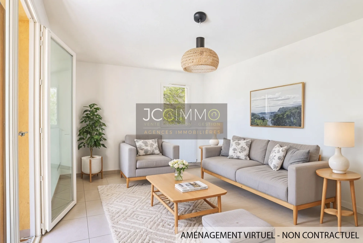 Appartement T3 avec terrasse et garage à La Valette du Var en location ou achat 