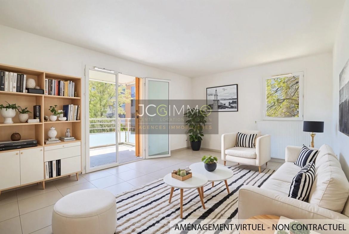 Appartement T3 avec terrasse et garage à La Valette du Var en location ou achat 