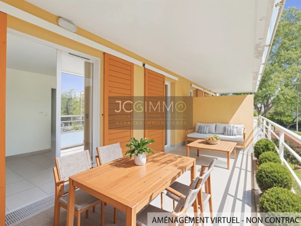 Appartement T3 avec terrasse et garage à La Valette du Var en location ou achat