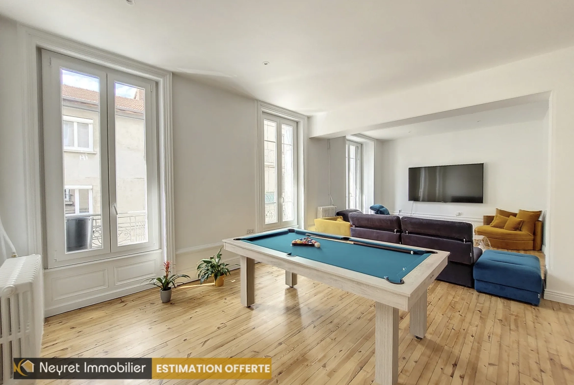 Appartement T5 rénové de 120 m² à Firminy, idéal premier achat 
