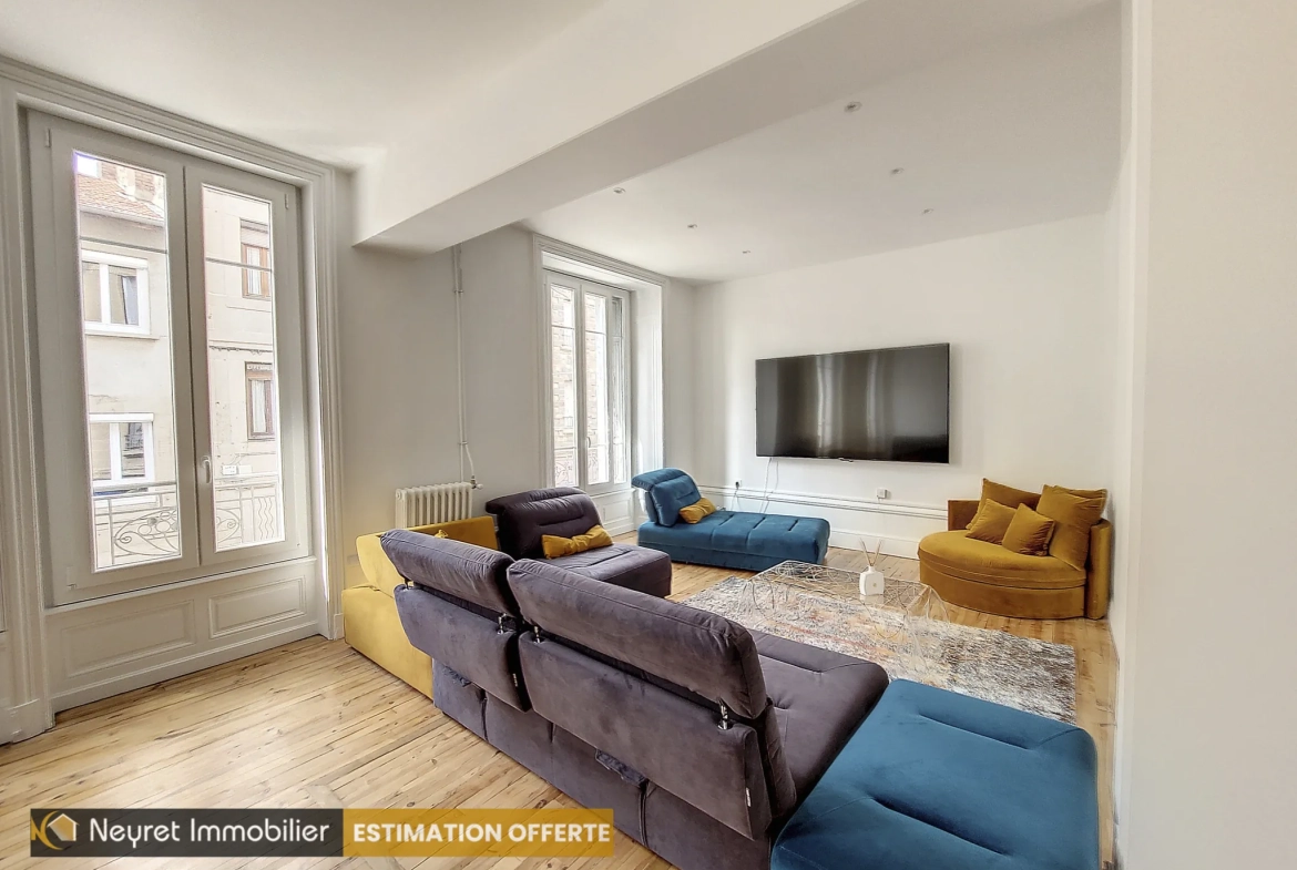 Appartement T5 rénové de 120 m² à Firminy, idéal premier achat 