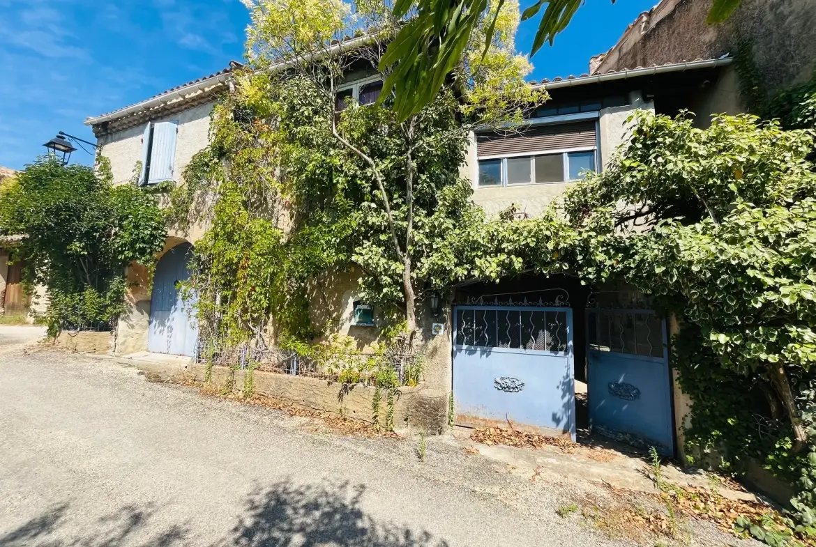 Maison ancienne à rénover avec dépendances et jardin en Provence 