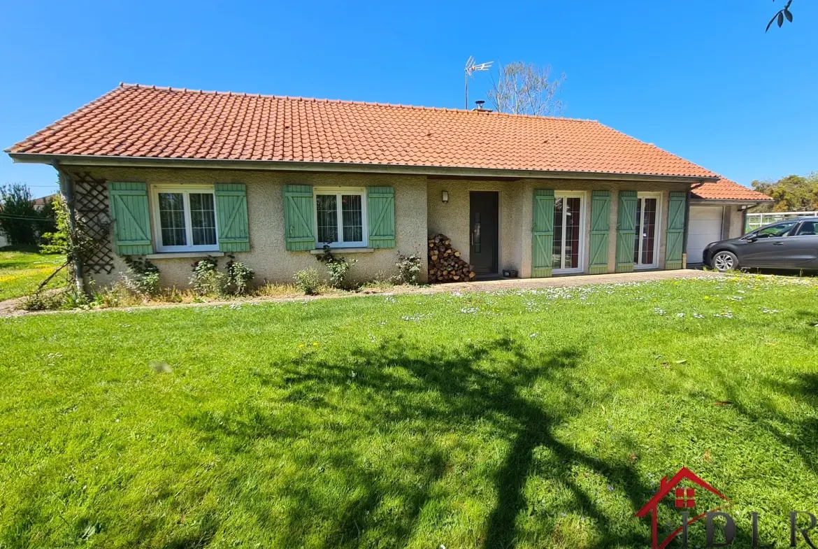 Charmant pavillon plain-pied de 120 m² à Villiers en Lieu 