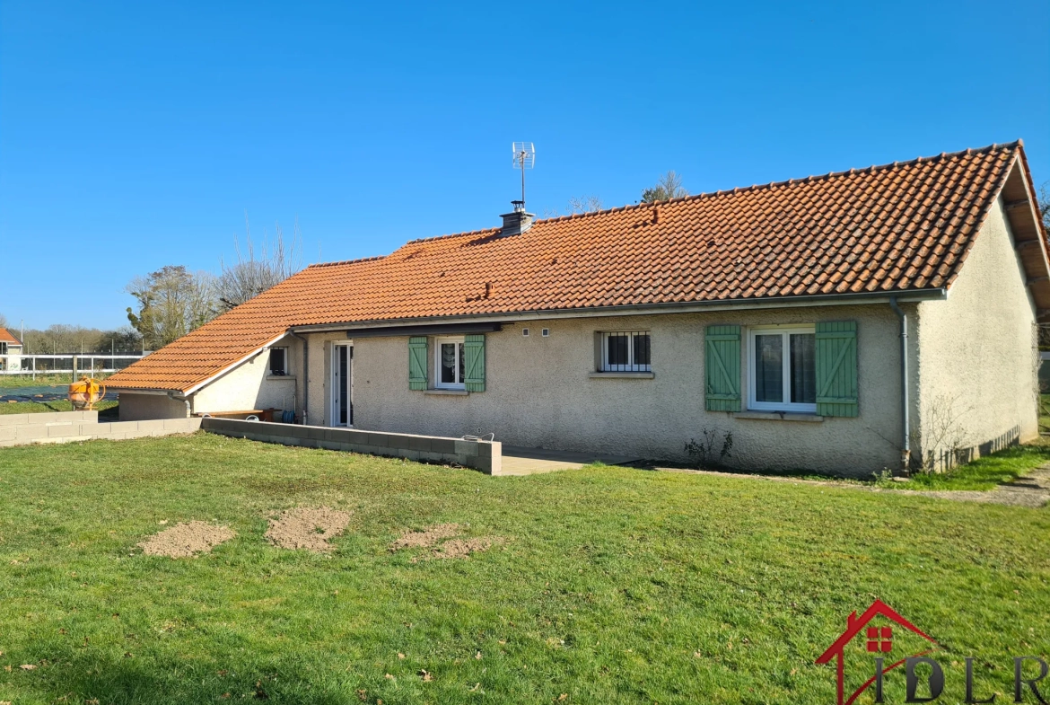 Charmant pavillon plain-pied de 120 m² à Villiers en Lieu 