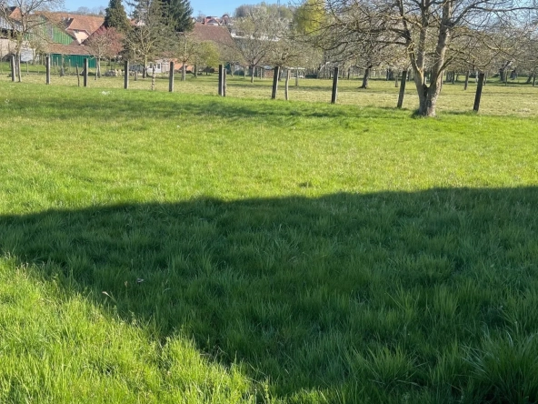 Terrain constructible de 7 ares 53 à Hirtzbach hors lotissement