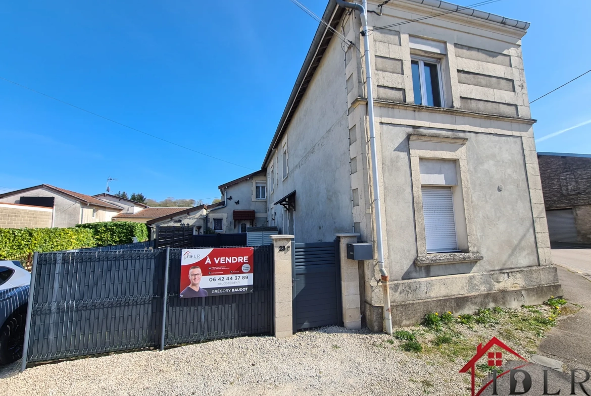 Maison de village rénovée de 78 m² avec terrasse à Chamouilley (52410) 
