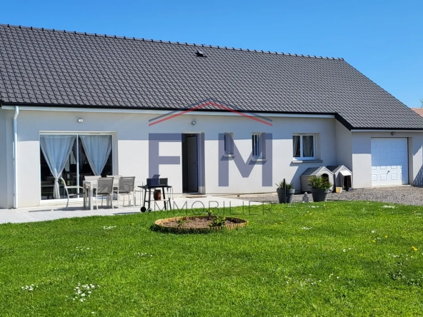 Villa moderne avec 4 chambres et jardin à St Nicolas d'Aliermont 