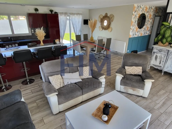 Villa moderne avec 4 chambres et jardin à St Nicolas d'Aliermont 