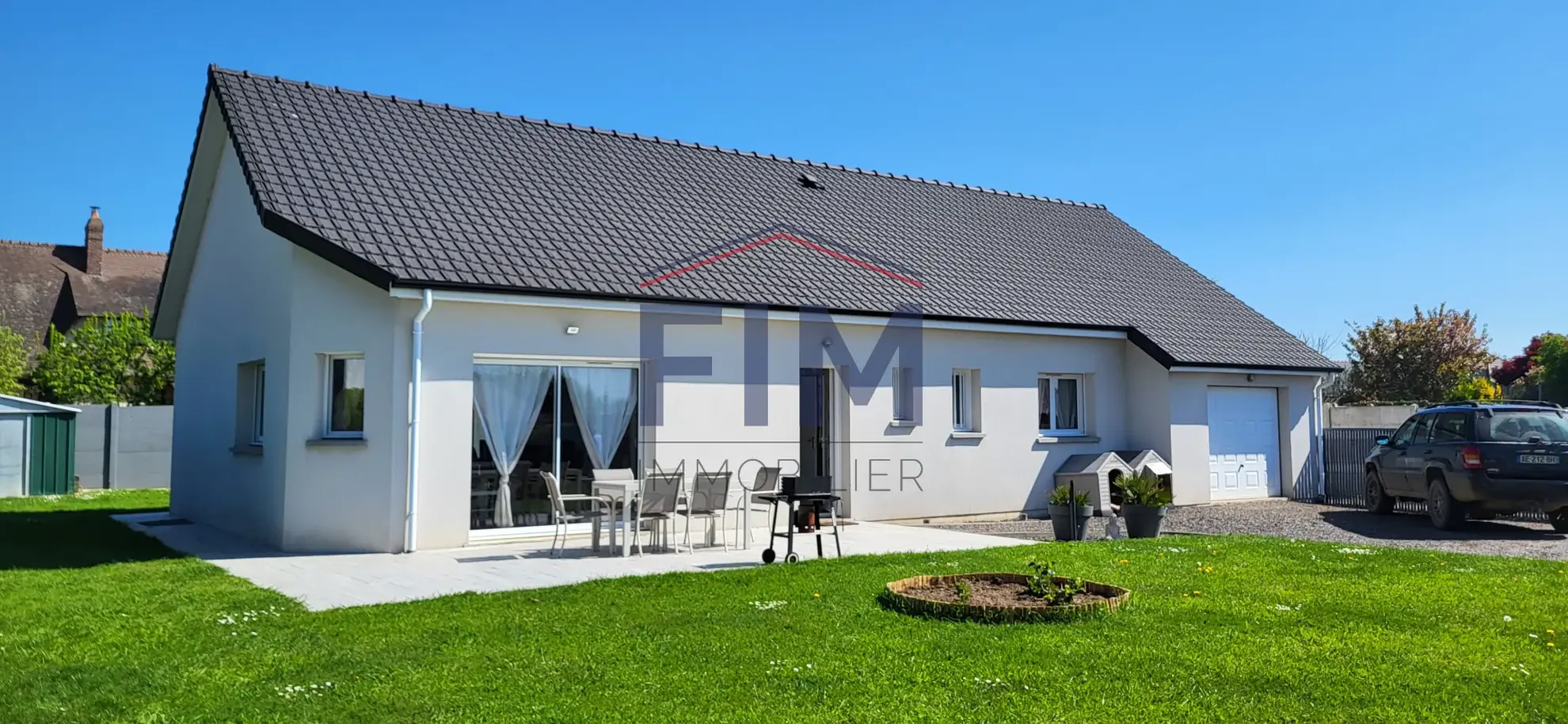 Villa moderne avec 4 chambres et jardin à St Nicolas d'Aliermont 