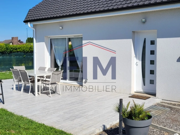Villa moderne avec 4 chambres et jardin à St Nicolas d'Aliermont 