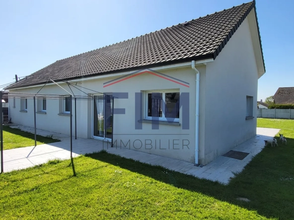Villa moderne avec 4 chambres et jardin à St Nicolas d'Aliermont 
