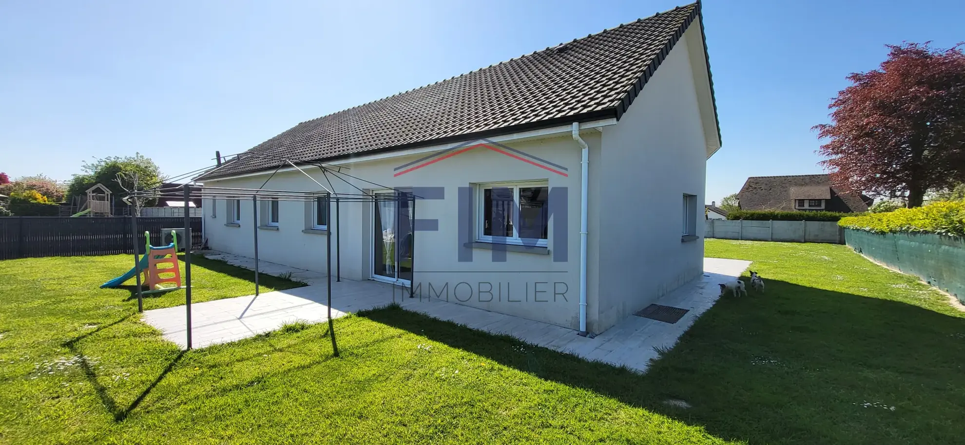 Villa moderne avec 4 chambres et jardin à St Nicolas d'Aliermont 