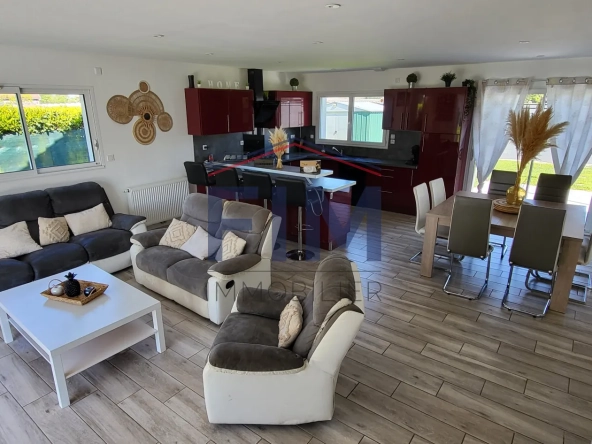 Villa moderne avec 4 chambres et jardin à St Nicolas d'Aliermont 