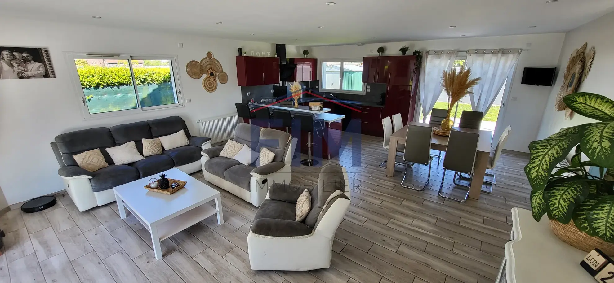 Villa moderne avec 4 chambres et jardin à St Nicolas d'Aliermont 