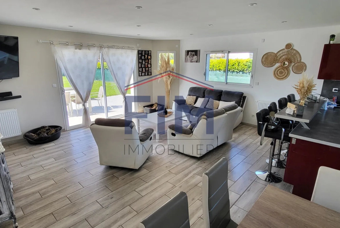 Villa moderne avec 4 chambres et jardin à St Nicolas d'Aliermont 