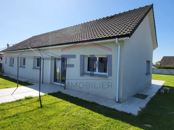 Villa moderne avec 4 chambres et jardin à St Nicolas d'Aliermont 