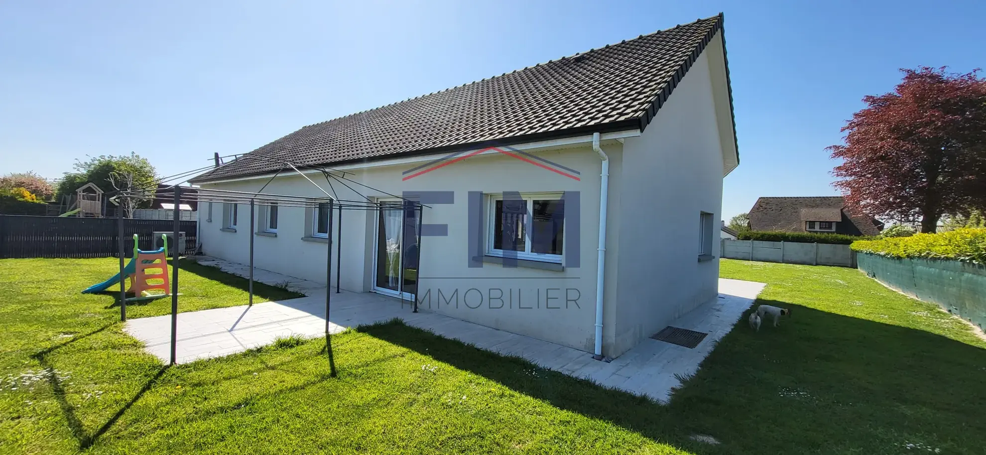Villa moderne avec 4 chambres et jardin à St Nicolas d'Aliermont 