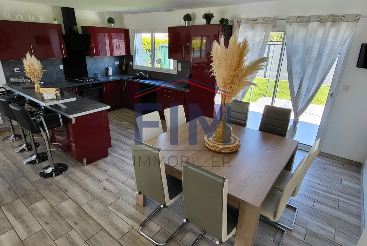 Villa moderne avec 4 chambres et jardin à St Nicolas d'Aliermont 
